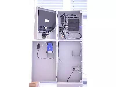 POS Säule aus Blech