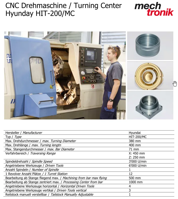 CNC-Drehmaschine