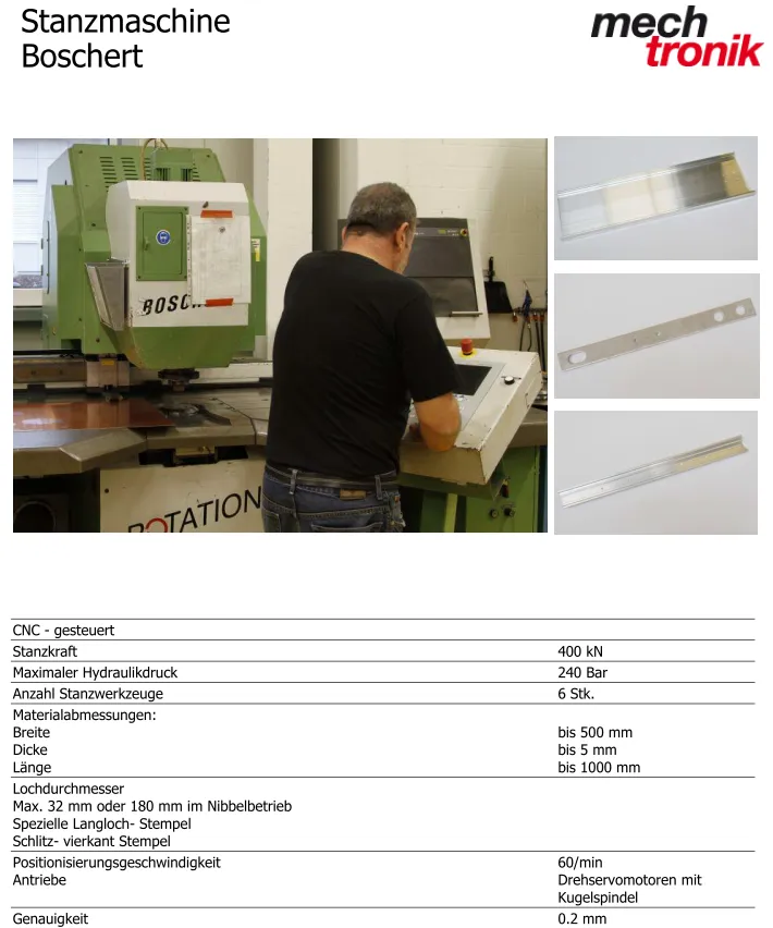 Stanzmaschine