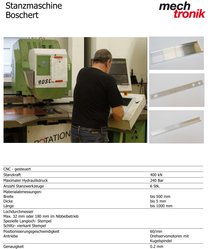 Stanzmaschine
