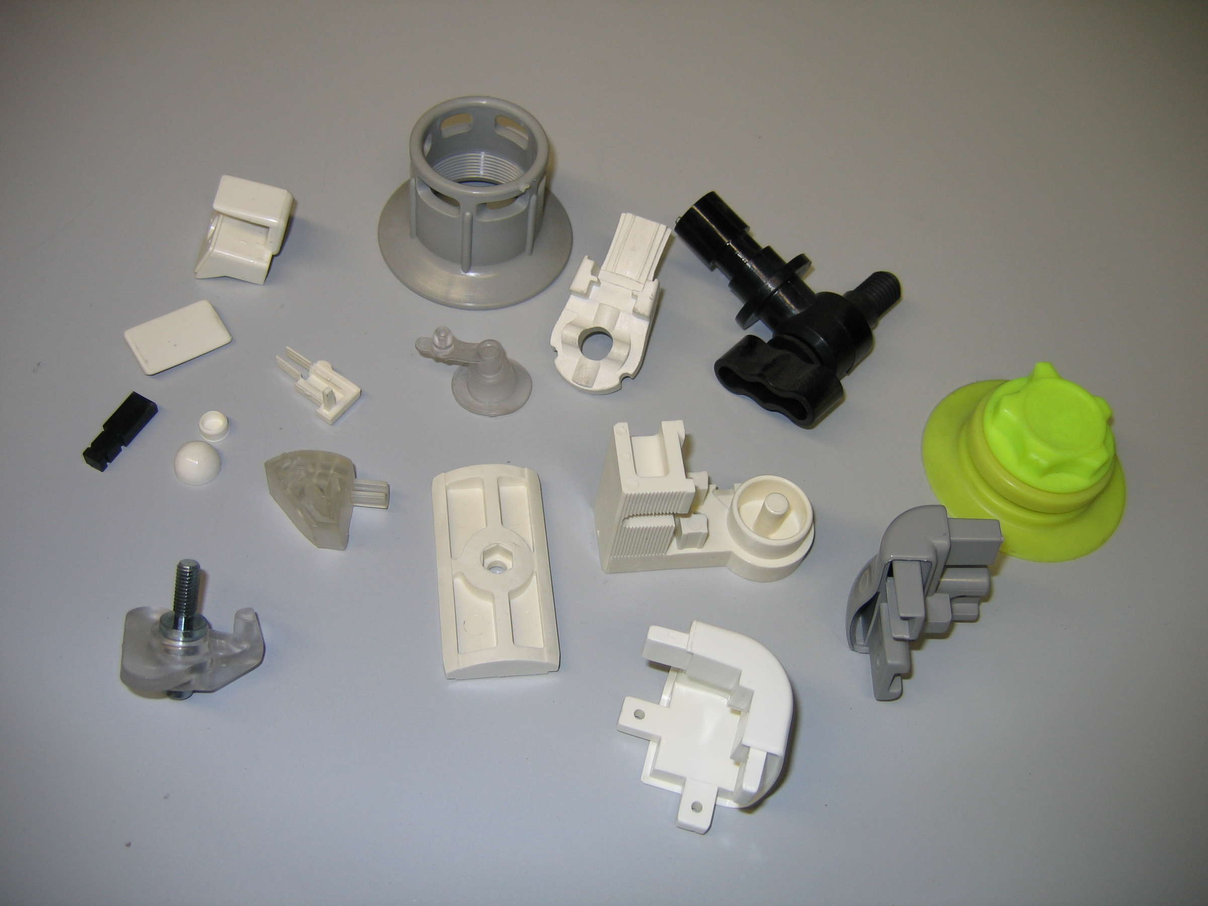 Molded components