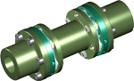 Flexible coupling sample