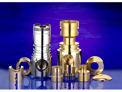 Drehteile und Frästeile glanzgedreht / diamantiert