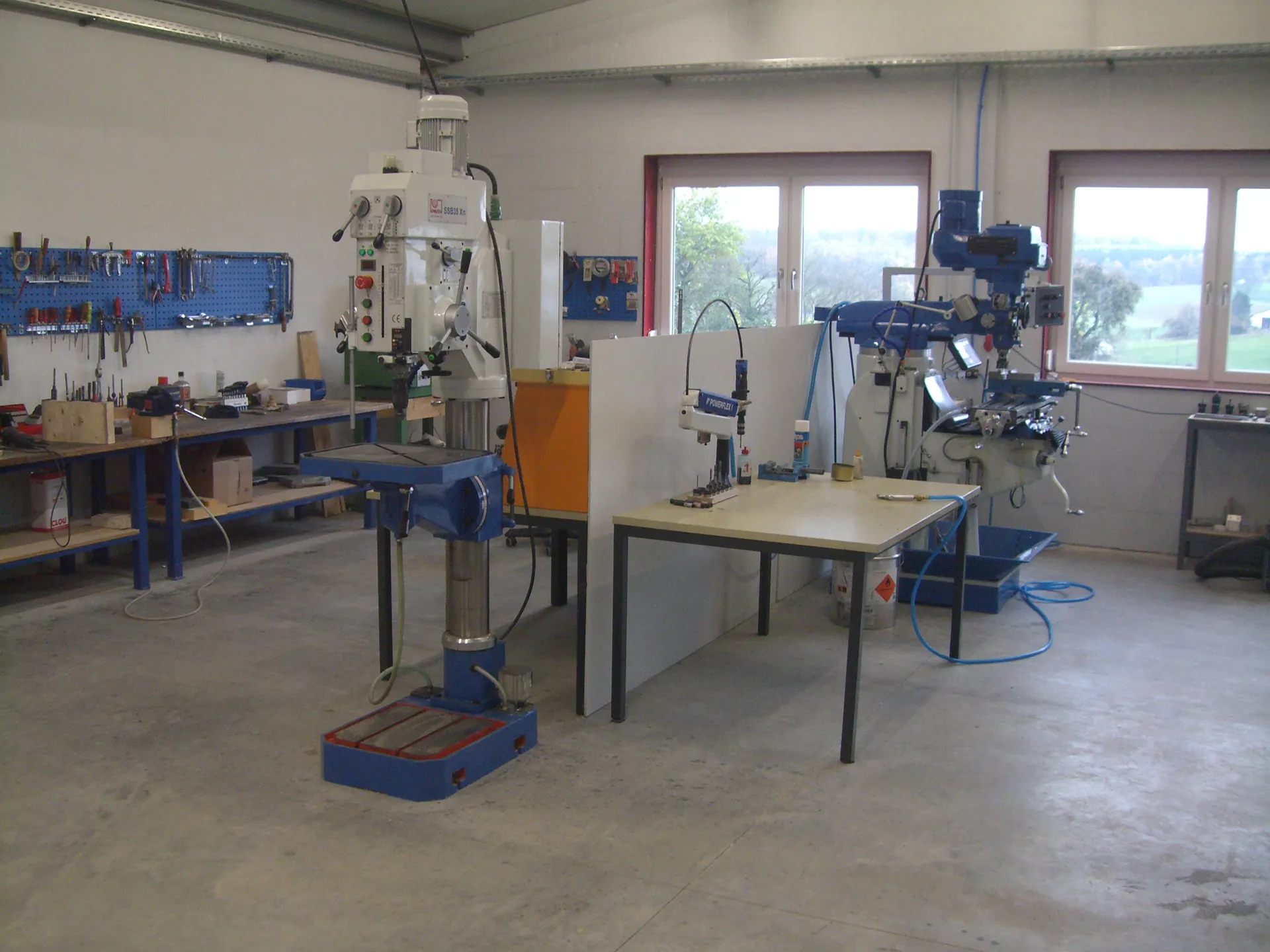 Innenansicht Produktionshallen
