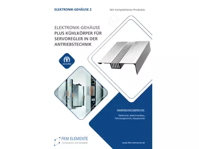 Elektronik-Gehäuse Plus Kühlkörper