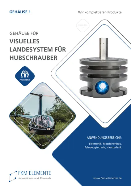 Visuelles Landesystem Für Hubschrauber