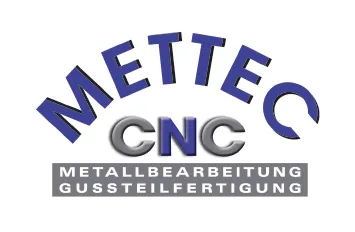 Logo von METTEC CNC Metallbearbeitung und Gußteilfertigung GmbH