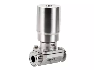 Membranventil für Steriltechnik mit pneumatischem Antrieb