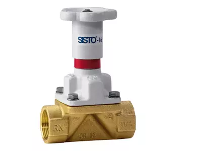 Membranventil für Gebäudetechnik, Rotguss