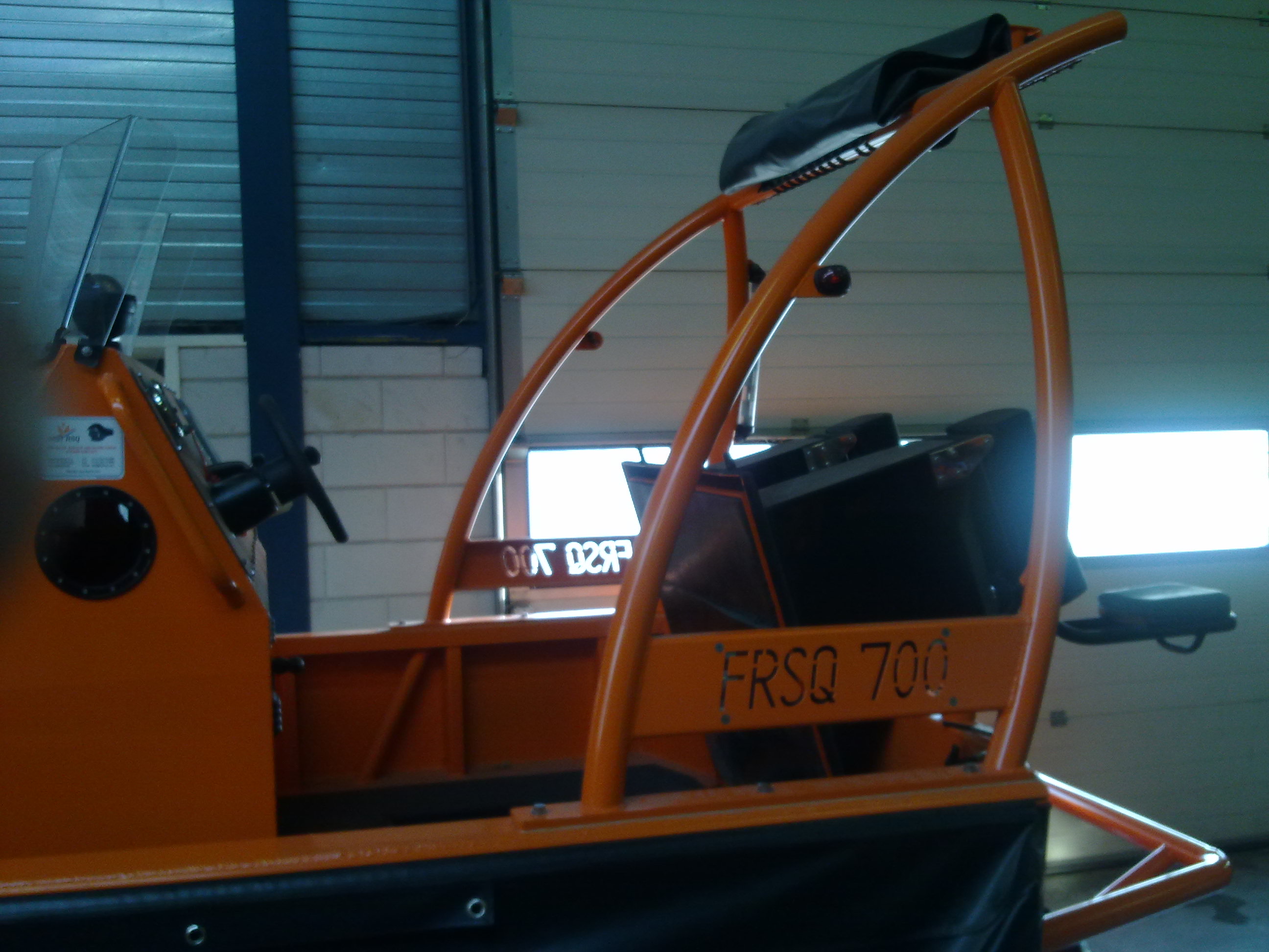 Metal structure for a Netherlands company boats constructor.