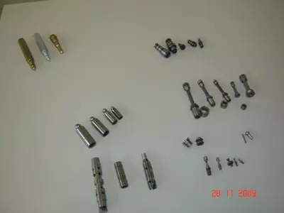 verschiedene Bauteile