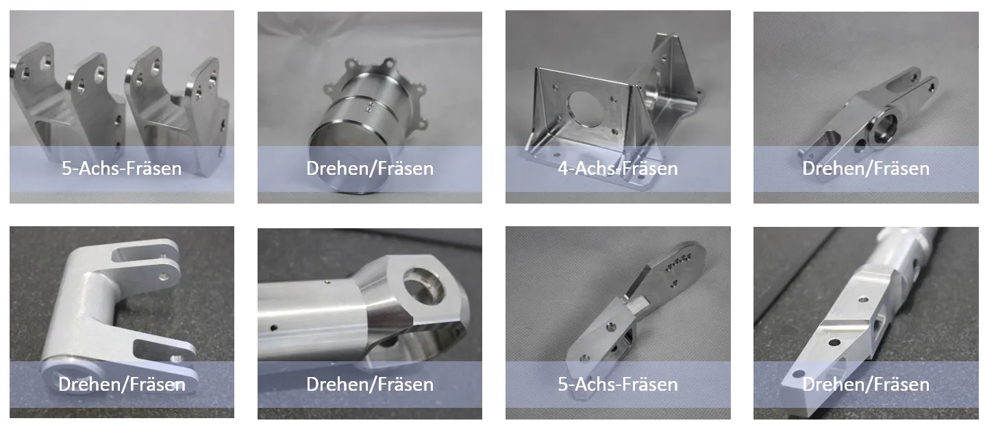 3 bis 5-Achs-Fräsen/Drehen