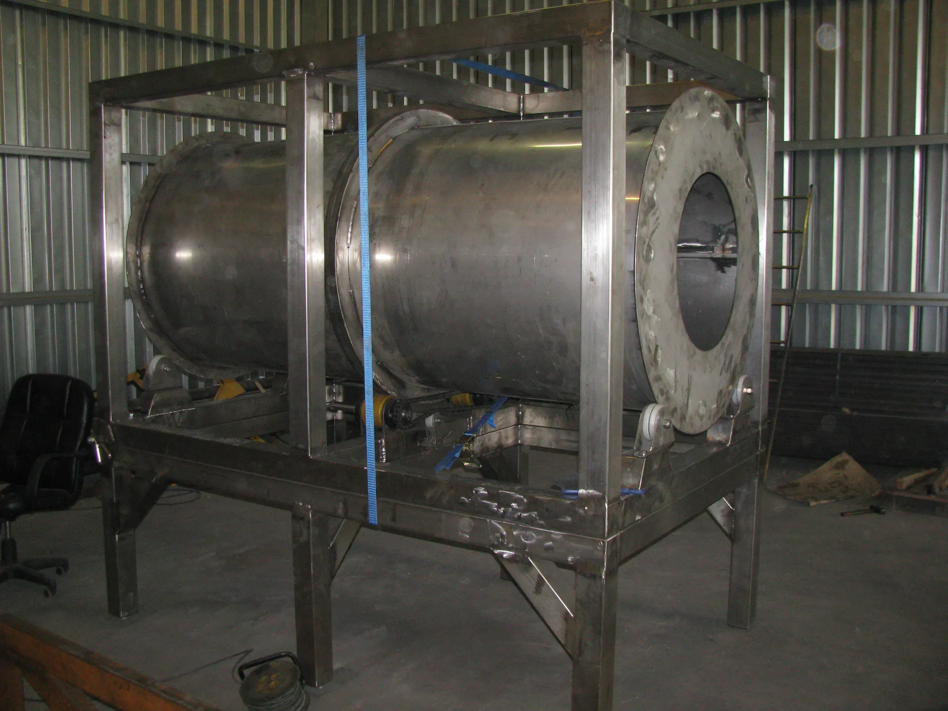 Stainless steel food mixer