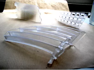 Transparente Kunststoffteile