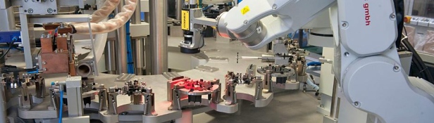 Metallumspritzung Automatisation