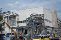 Neubau einer Förderbrücke