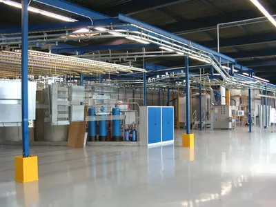 Pulverbeschichtungsanlage
