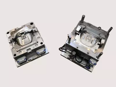 Spritzgießwerkzeug 1.-fach fallend Armartur