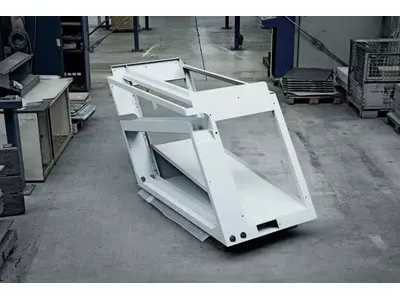 Gestell Briefsortieranlage