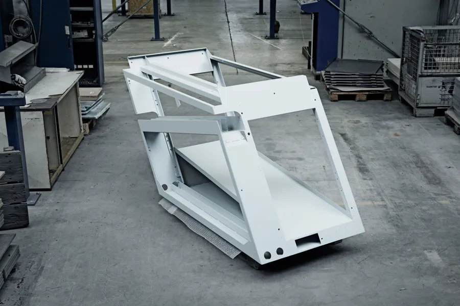 Gestell Briefsortieranlage