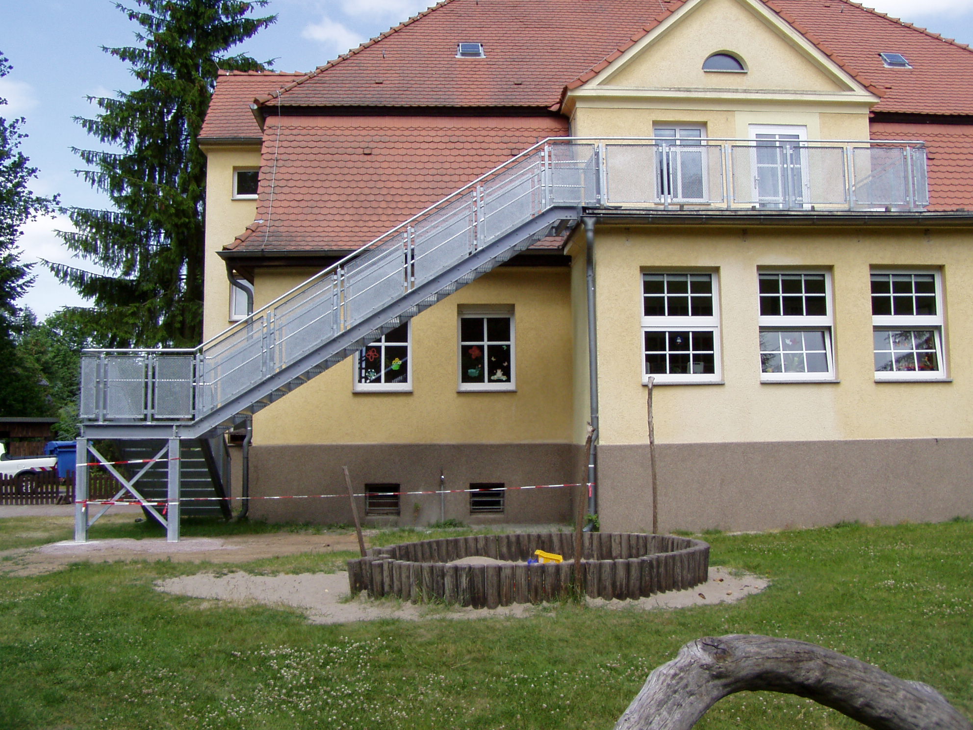 Stahltreppen
