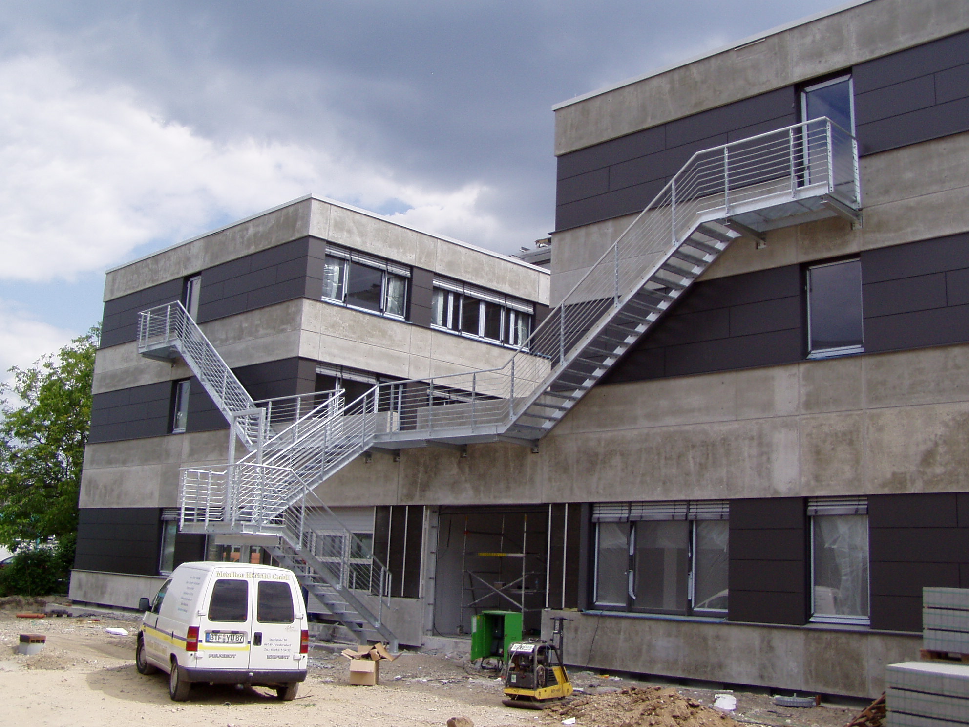 Stahltreppen