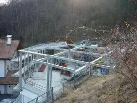 Stahlkonstruktionen  -  Überdachung