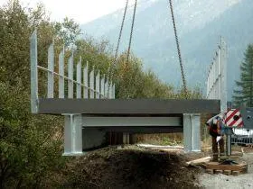 Brennerbrücke  -  Radweg