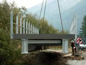 Brennerbrücke  -  Radweg