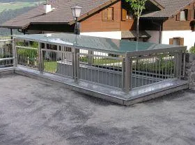 Glasbau, Fassaden