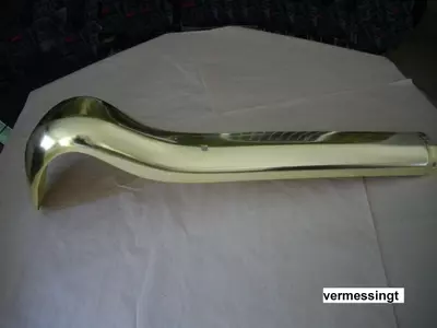 Stoßecke vermessingt