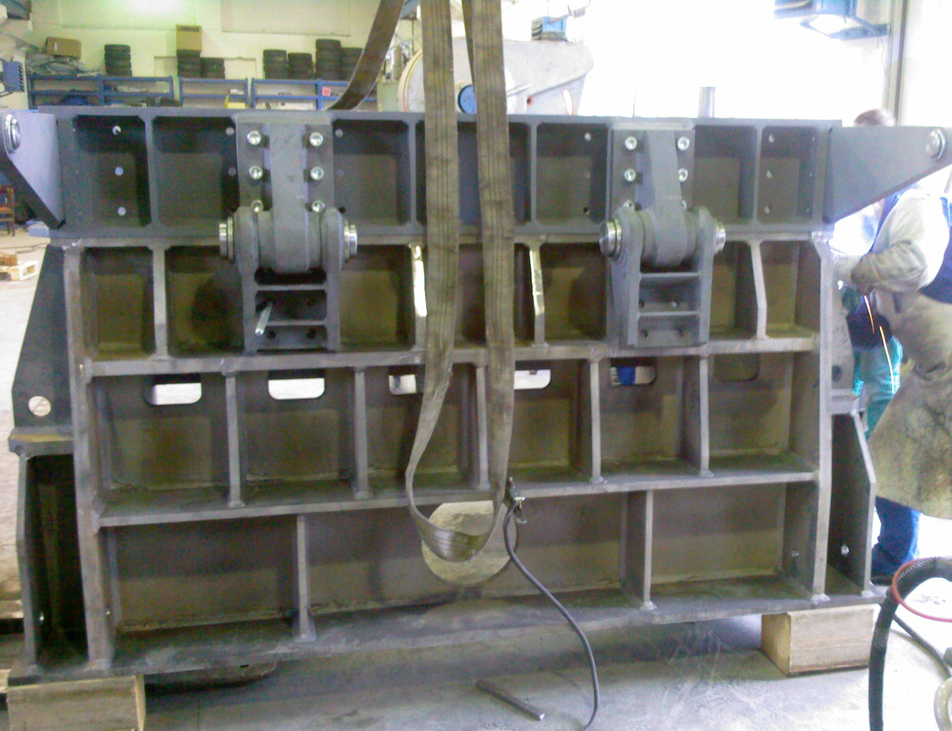 Zerkleinerungsmaschine-Oberteil