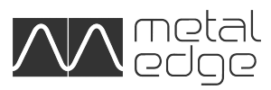 Metal edge s.r.o. Logo