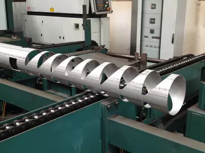 Förderschnecke für Nährungsmittelindustrie