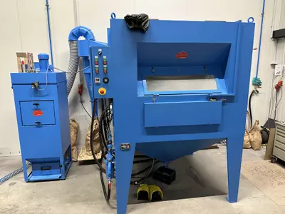 Sandstrahlanlage halbautomatisch