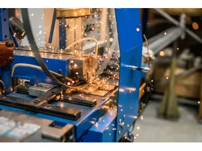 IDEAL Band-Abbrennstumpfschweißmaschine