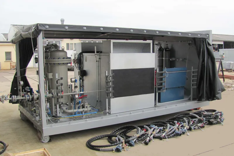 Mobile Gasverdichteranlage