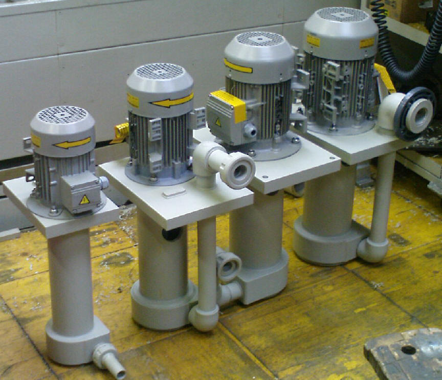 CHEMICAL BEARINGLESS CENTRIFUGAL PUMPS