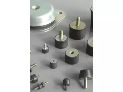 Gummi - Metallverbundteile