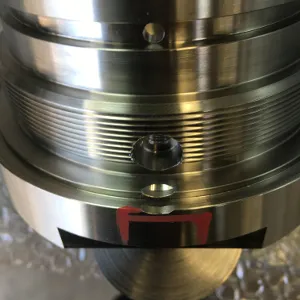 Reparatur eines Drehteiles mit Laser Schweissung ohne Verzug: