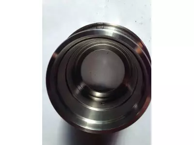 Reparatur eines Drehteiles mit Laser Schweissung ohne Verzug: