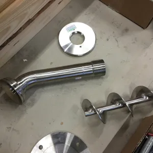 Schweisskonstruktionen ink. Mechanisch bearbeiteten Teilen