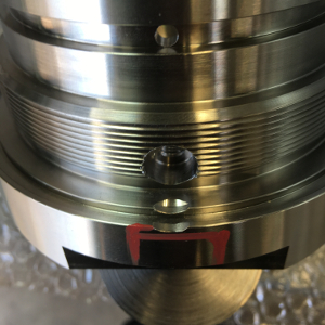 Reparatur eines Drehteiles mit Laser Schweissung ohne Verzug: