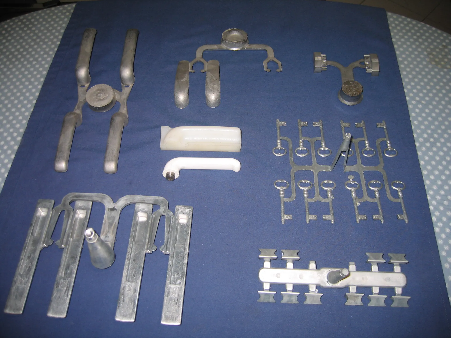 various die casting components, Aluminum & Zink
