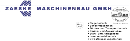 Zaeske Maschinenbau GmbH logo