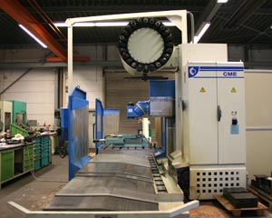 Bettfräsmaschine