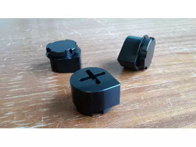 Drehfrästeil aus Kunststoff