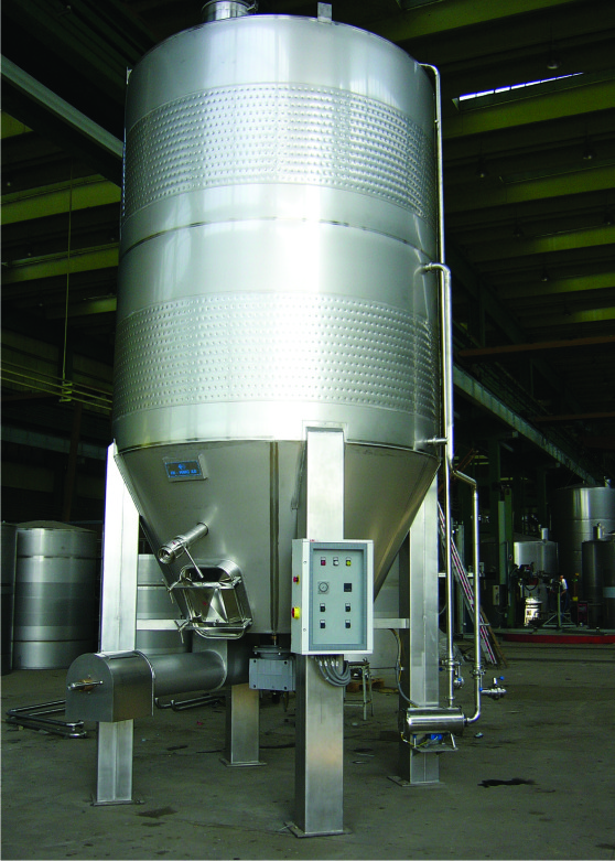 Gärungsbehälter für Rotwein Typ „Universal”