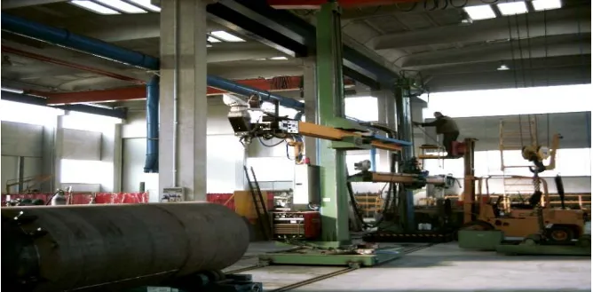 Unterpulverschweißmaschine