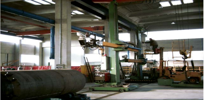 Unterpulverschweißmaschine